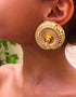 Coiled spiral Earrings